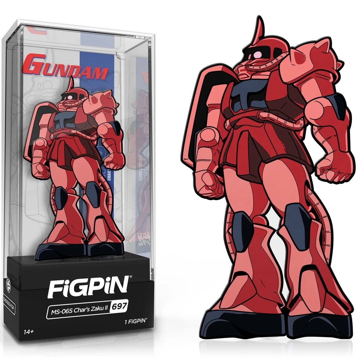 Gundam MS-065 Char's Zaku II | Mobile Suit Gundam | FiGPiN